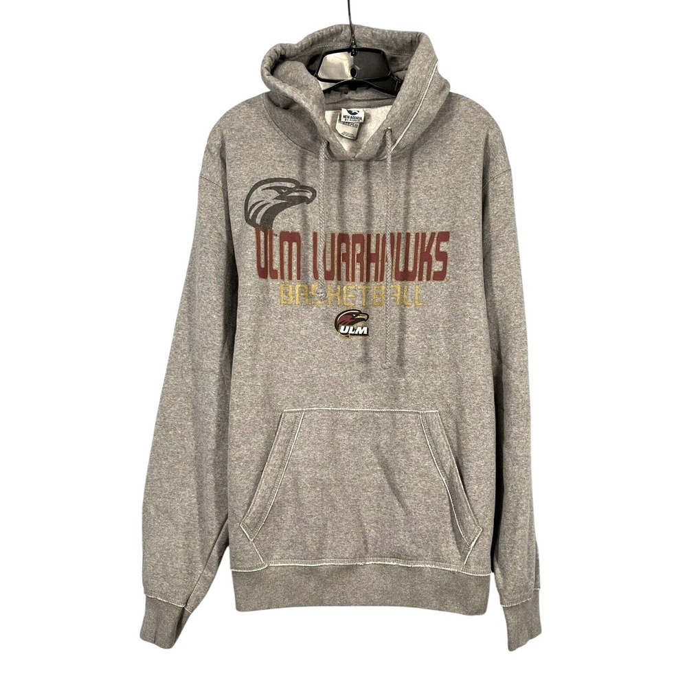 NEW AGENDA University Louisiana Monroe ULM WARHAWKS Pullover HOODIE/SWEATSHIRT L